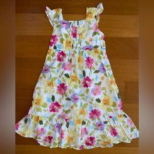 Gymboree Spring Floral Girls Dress Size 9 Vintage